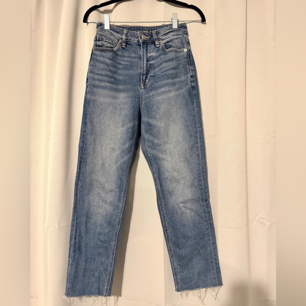 Medium Wash Blue Jeans